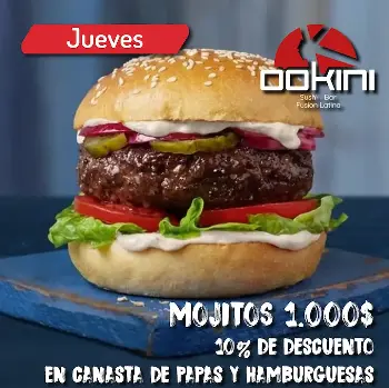 Promocion del dia Jueves