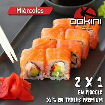 Promocion del dia Miercoles